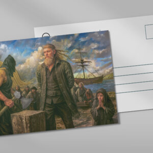 raxxa Postkarte: Klaus Störtebeker Pirate Portrait