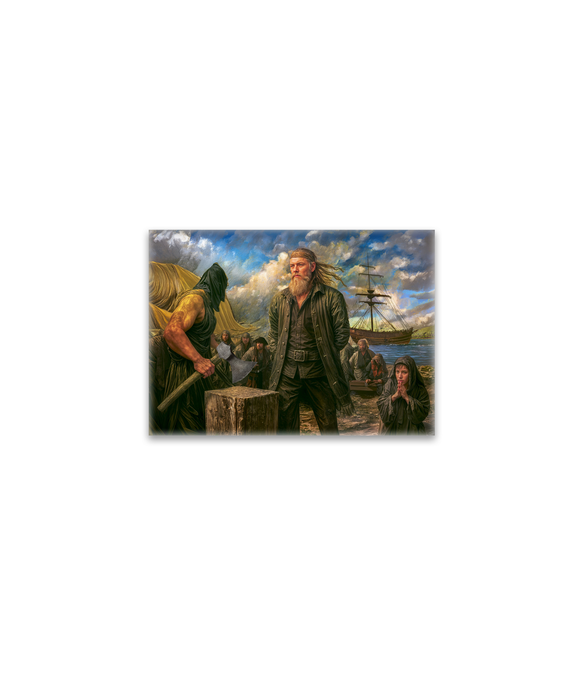 raxxa Glas-Magnet: Klaus Störtebeker Pirate Portrait
