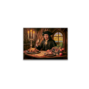 raxxa Glas-Magnet: Black Bart Pirate Tavern Portrait
