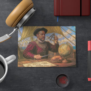 raxxa Postkarte: Sir Francis Drake Maritime Portrait