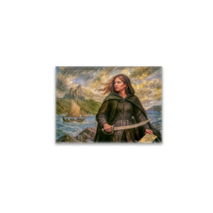 raxxa Glas-Magnet: Grace O’Malley Irish Pirate Portrait