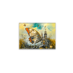 raxxa Glas-Magnet: Mystic altar butterfly