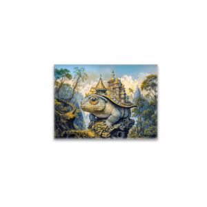 raxxa Glas-Magnet: Steampunk castle toad
