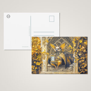 raxxa Postkarte: Mystic gear bat