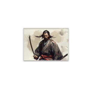 raxxa Glas-Magnet: Samurai Krieger mit Katana