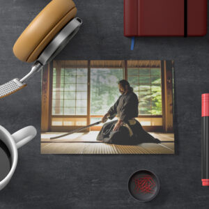 raxxa Postkarte: Fokussierter Samurai Krieger