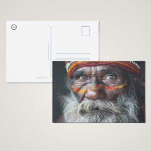 raxxa Postkarte: Aborigines Mann