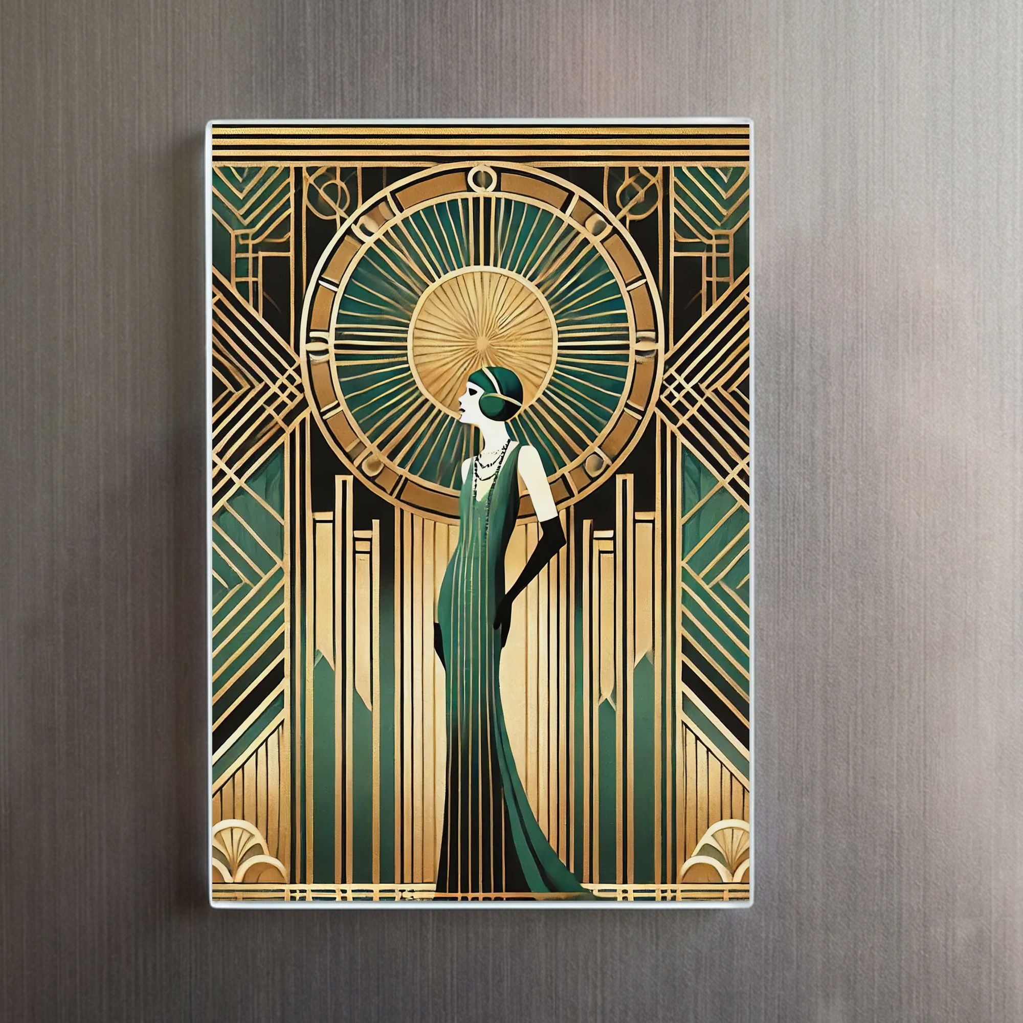 raxxa Glas-Magnet: Opulent Elegance A Tribute to Art Deco - Image 2