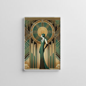 raxxa Glas-Magnet: Opulent Elegance A Tribute to Art Deco
