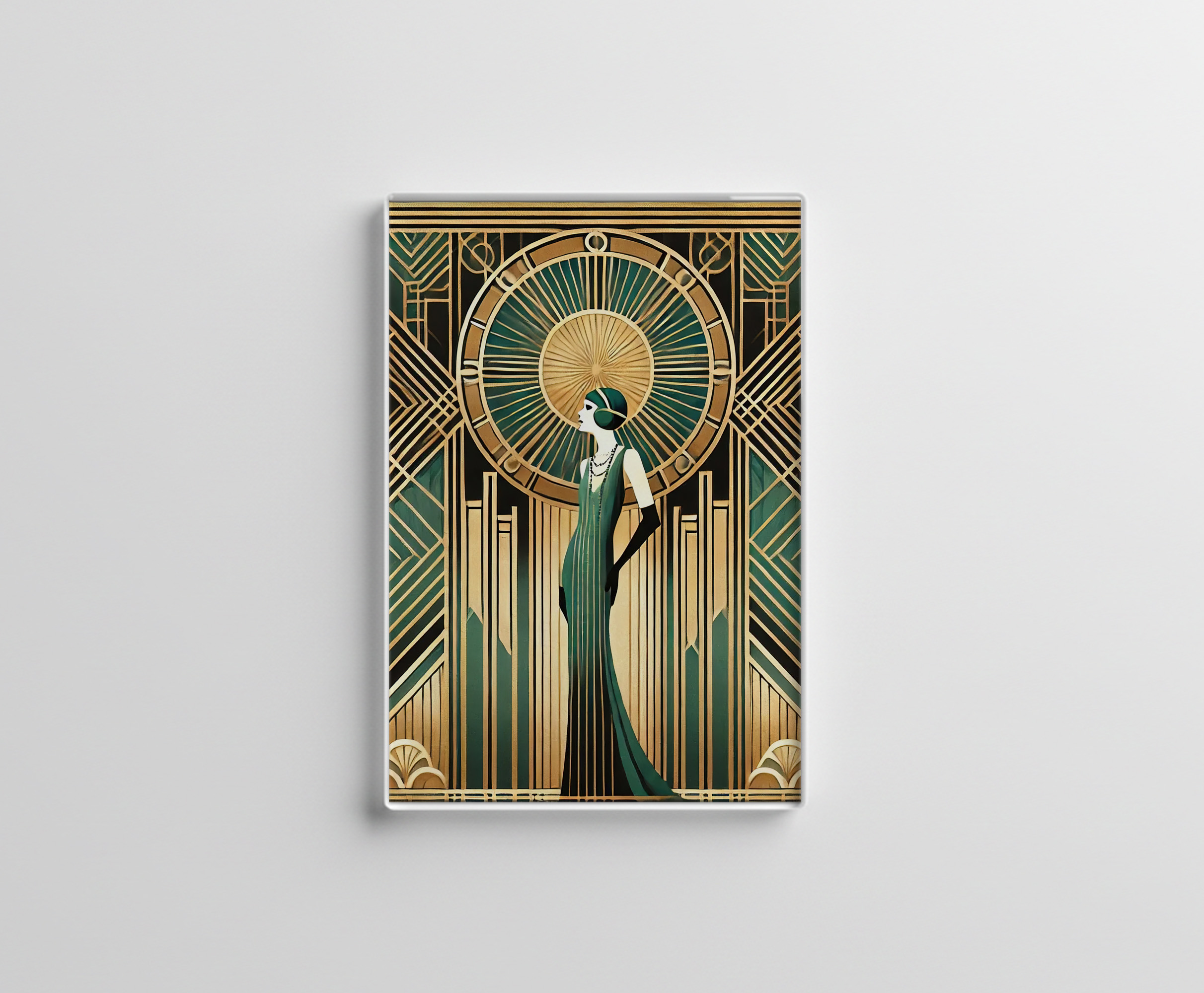 raxxa Glas-Magnet: Opulent Elegance A Tribute to Art Deco