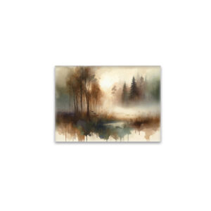 raxxa Glas-Magnet: Misty Forest Escape