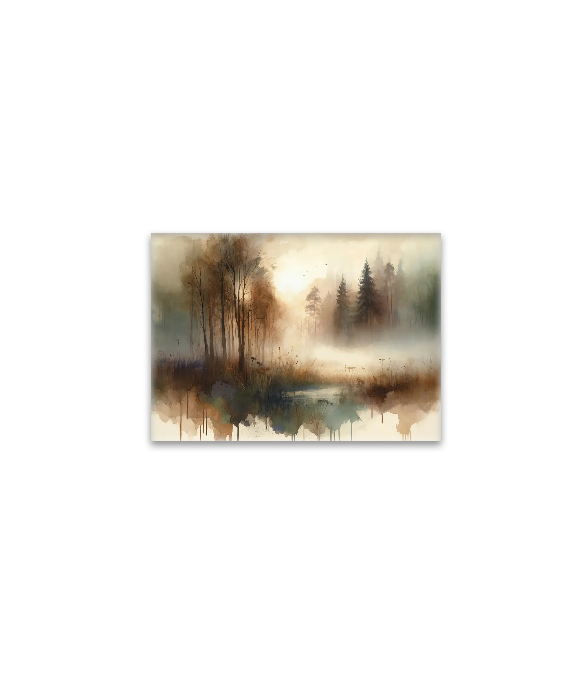raxxa Glas-Magnet: Misty Forest Escape