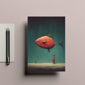 raxxa Postkarte: Minimal Ray Journey