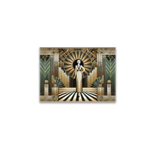 raxxa Glas-Magnet: Golden Twenties Flair in Art Deco