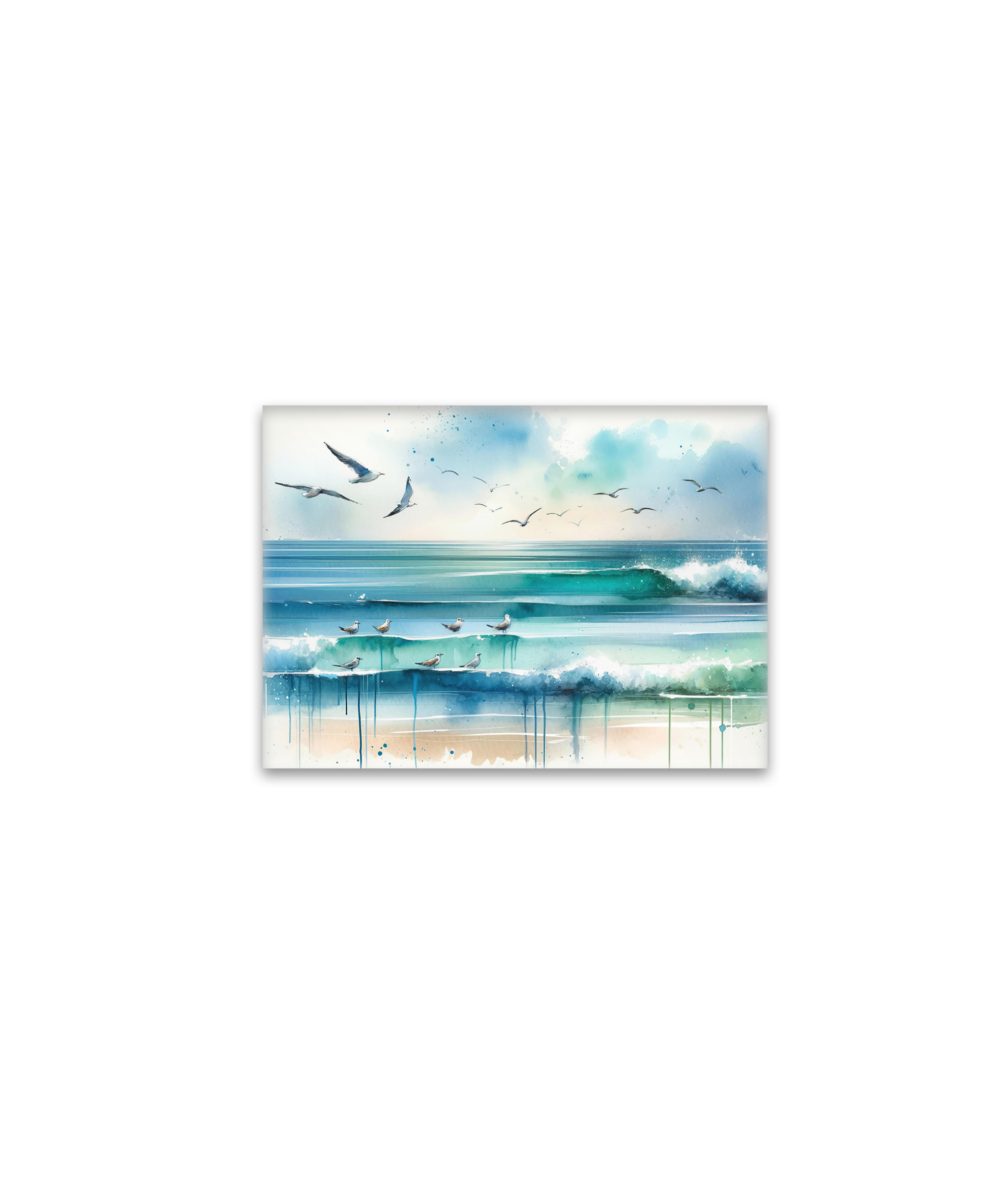 raxxa Glas-Magnet: Serene Seascape