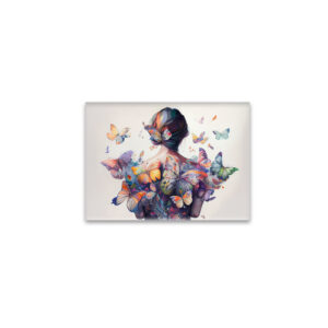 raxxa Glas-Magnet: Watercolor Butterfly Embrace