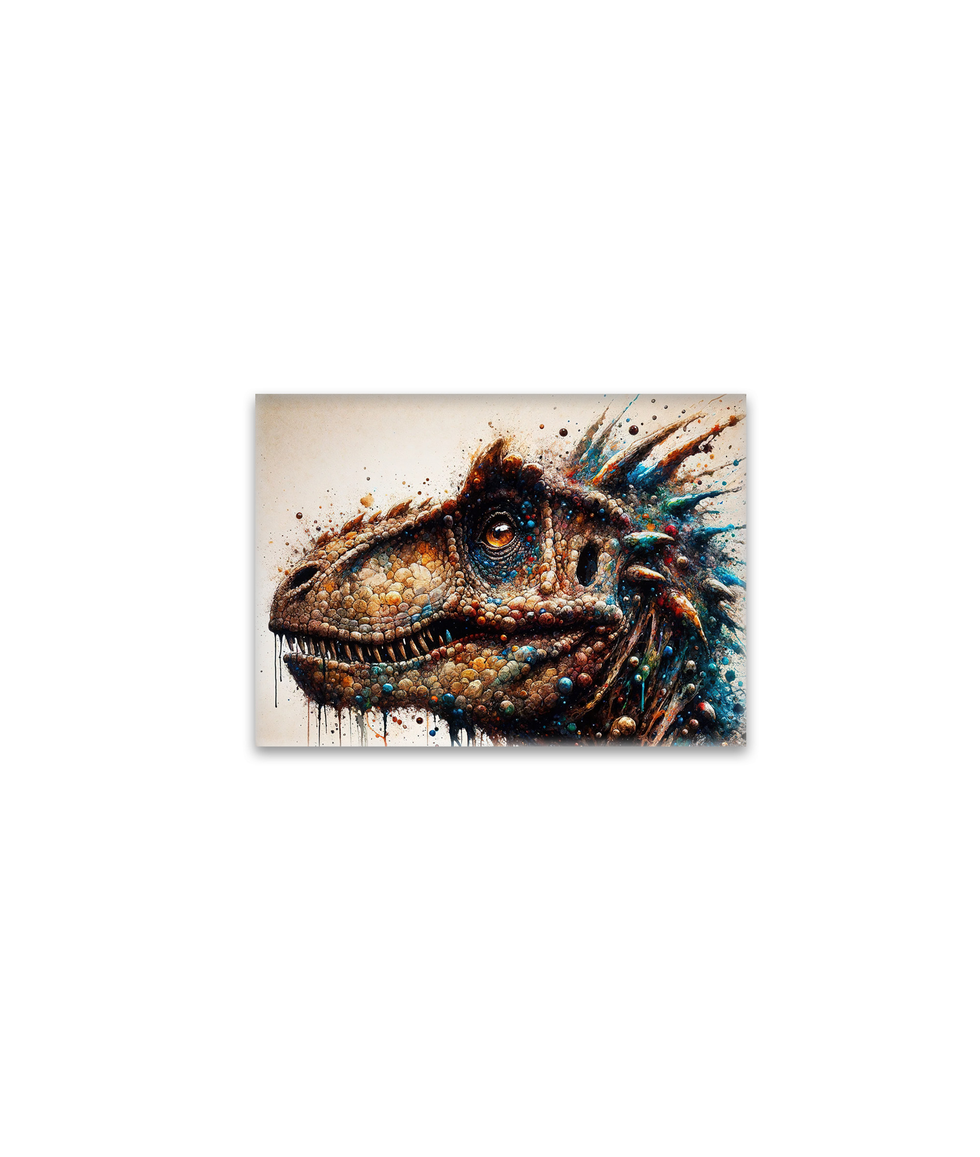 raxxa Glas-Magnet: Powerful Dinosaur