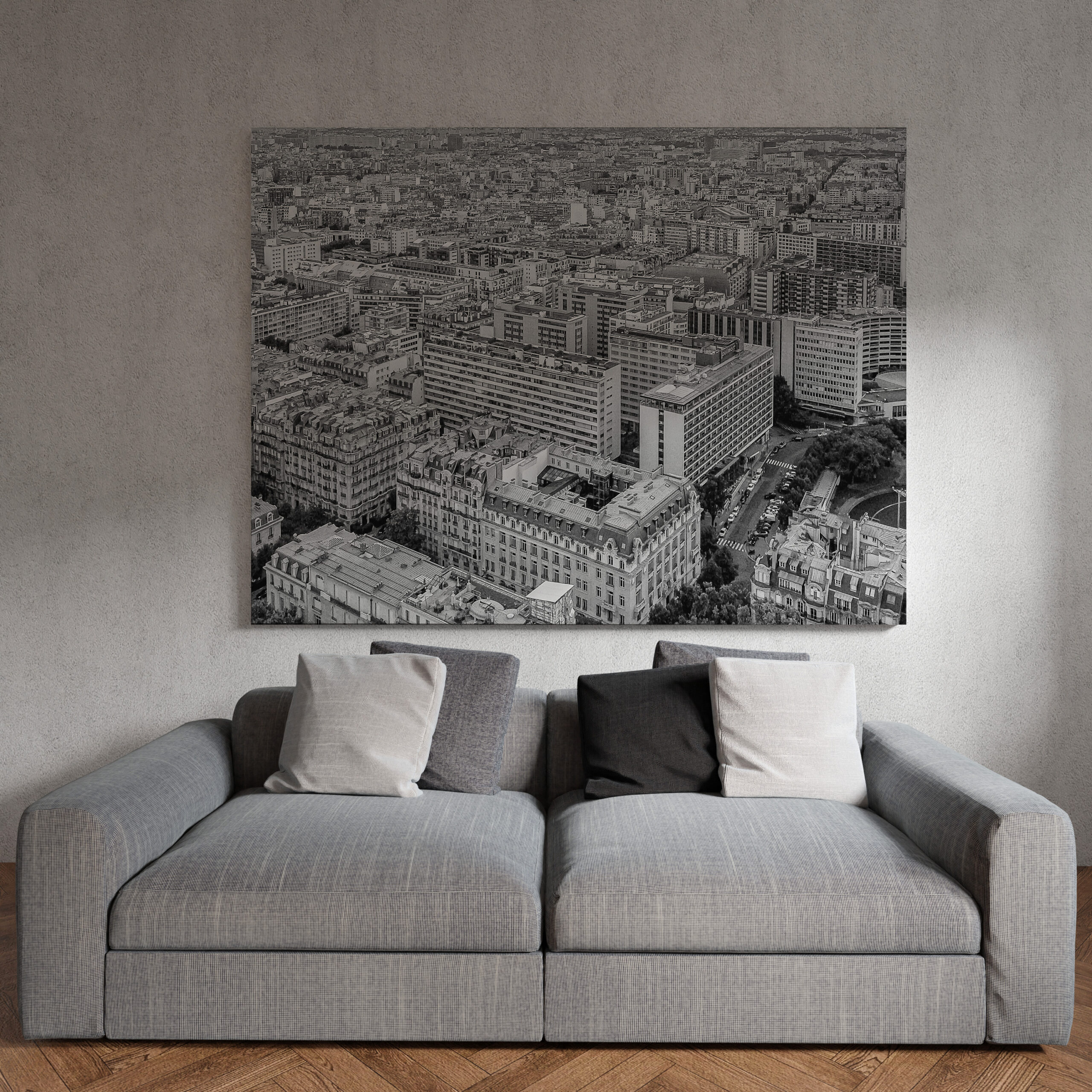 raxxa Canva: Paris von oben - immagine 3