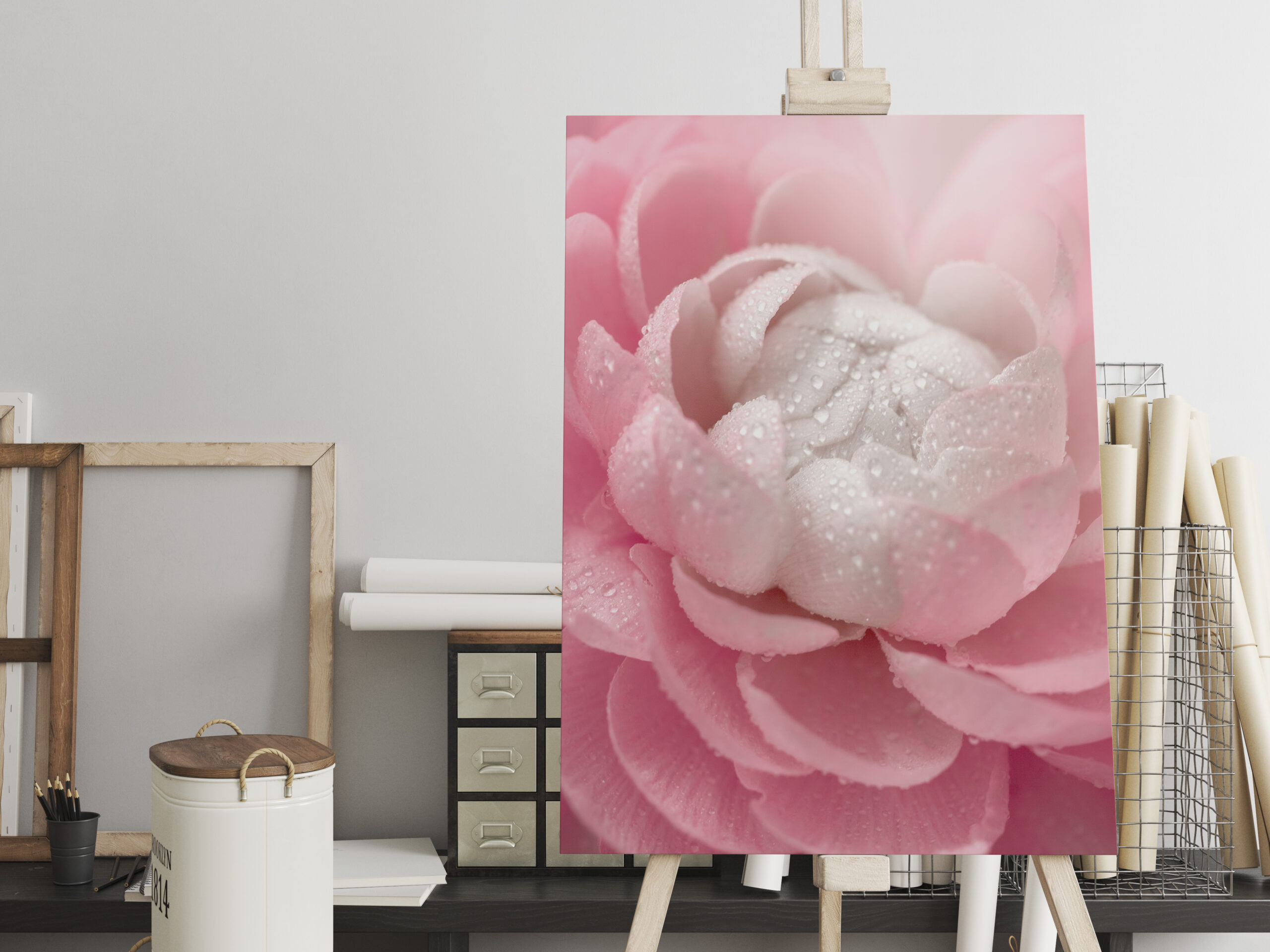 raxxa Canva: Zarte Blume
