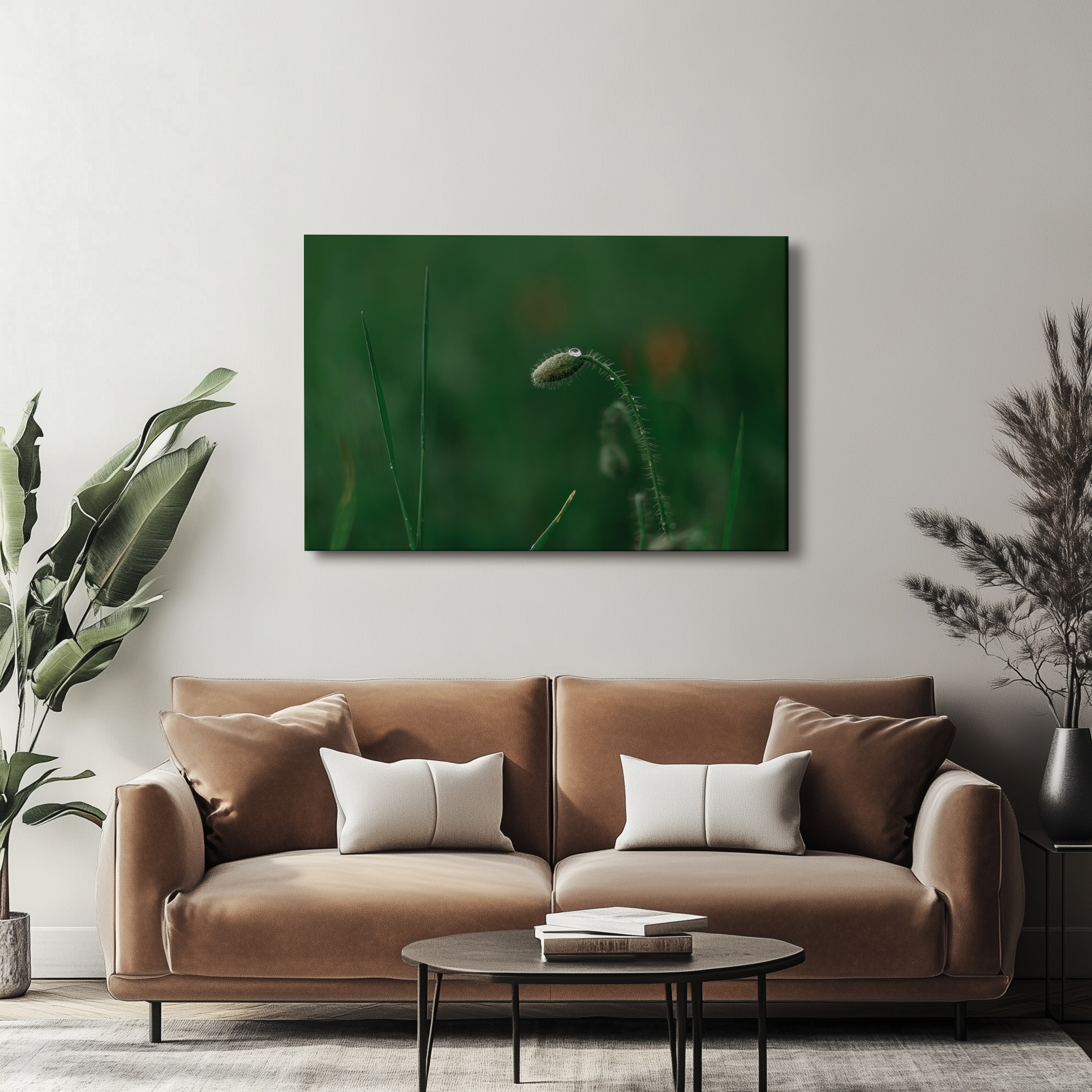 raxxa Canva: Knospe mit Morgentau - immagine 3