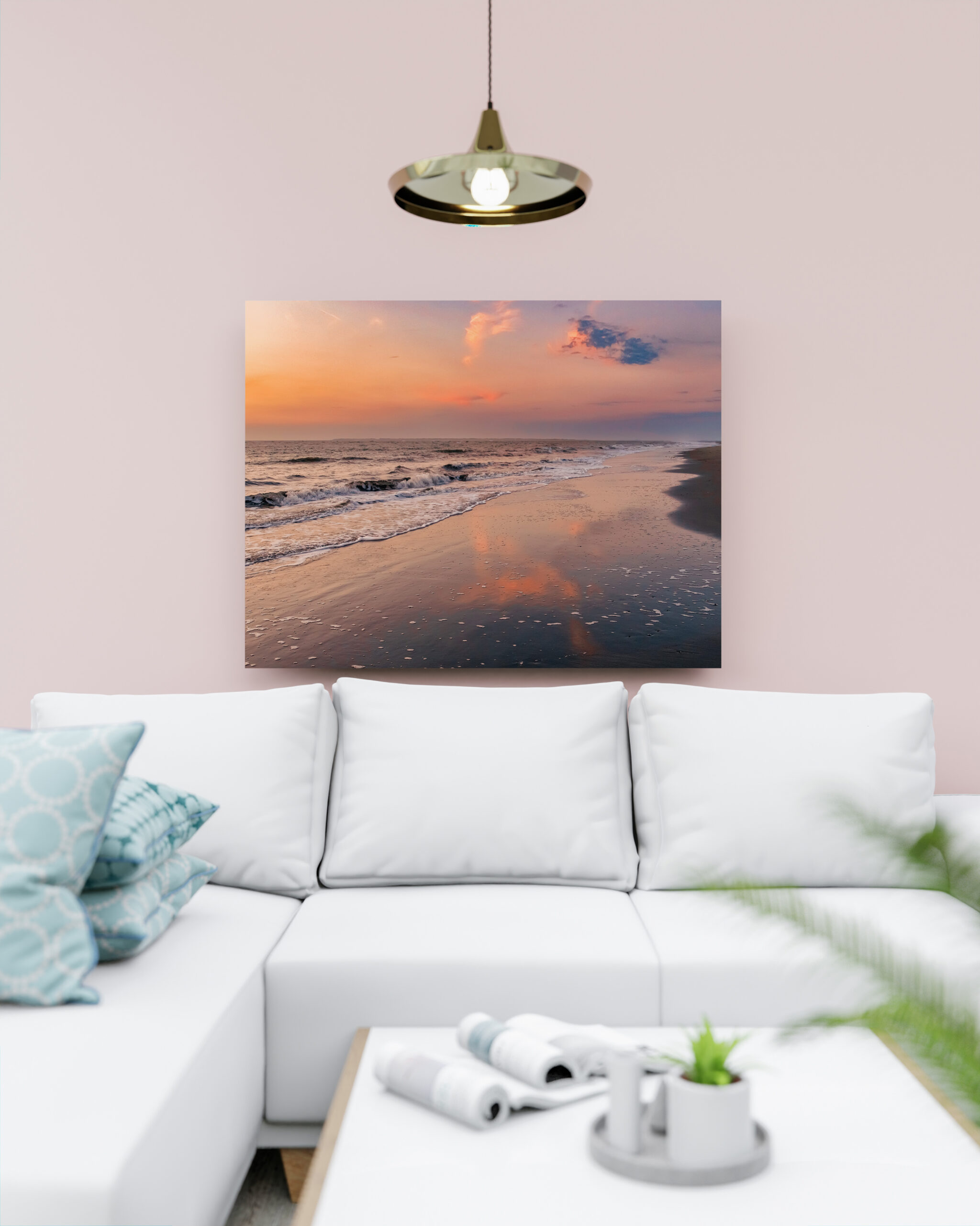 raxxa Canva: Sonnenuntergang am Meer