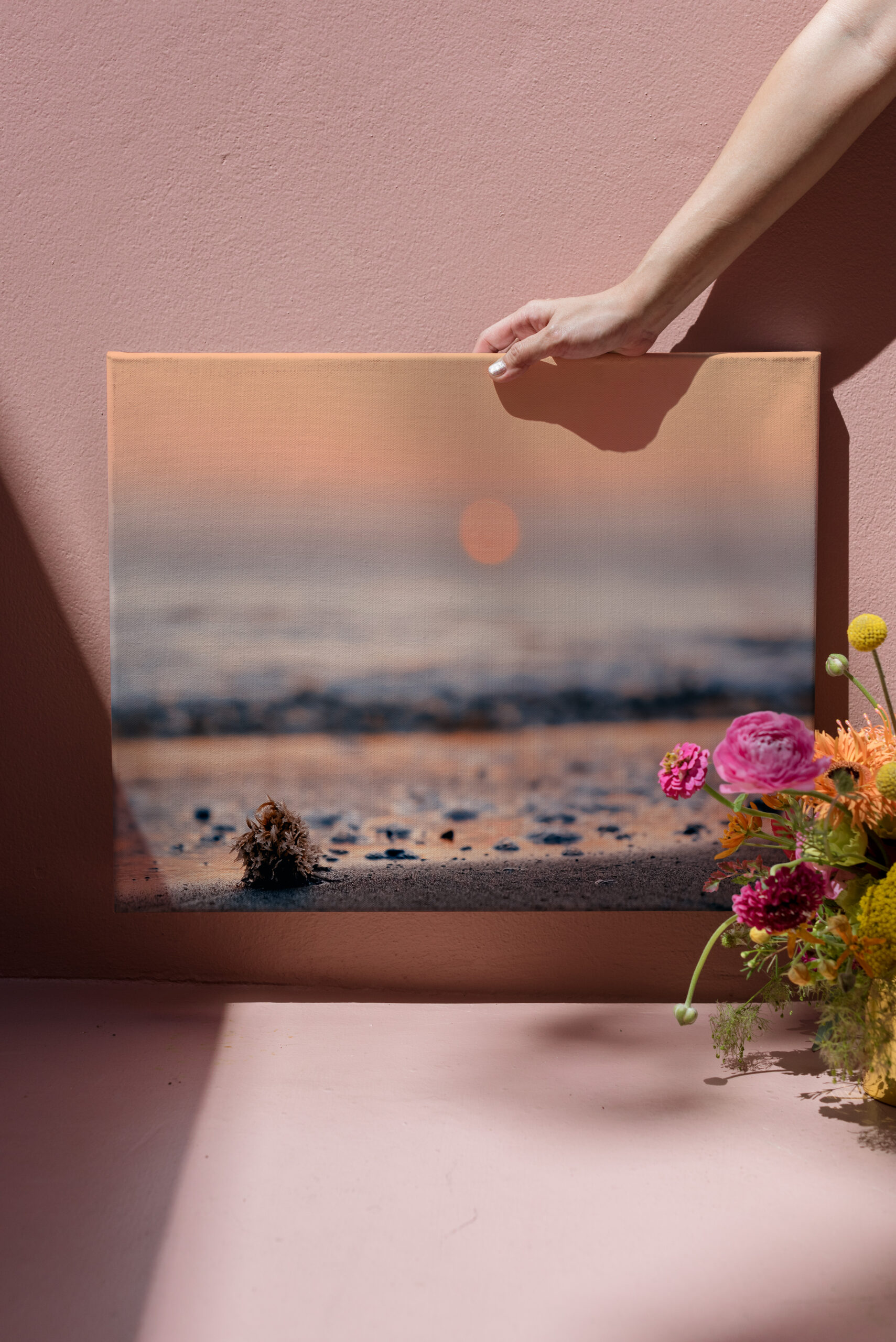 raxxa Canva: Sunset on the Beach