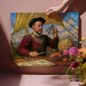 raxxa Canva: Sir Francis Drake Maritime Portrait