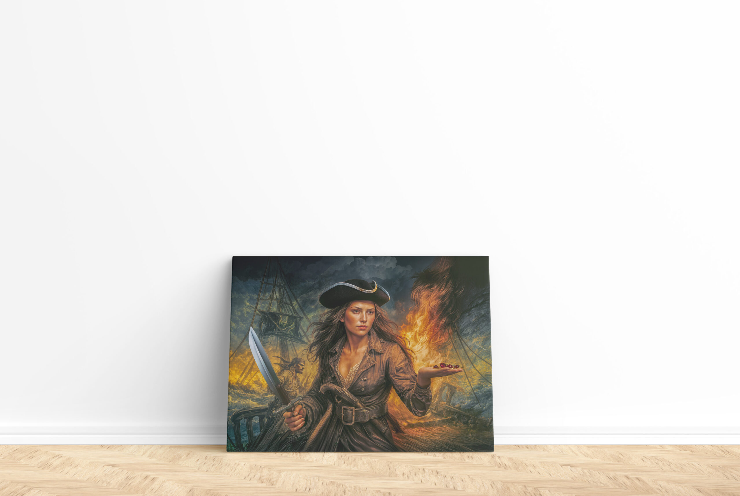 raxxa Canva: Anne Bonny Legendary Pirate Portrait - Image 2