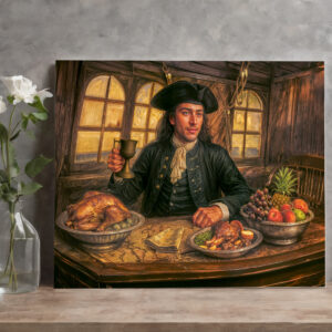 raxxa Canva: Black Bart Pirate Tavern Portrait