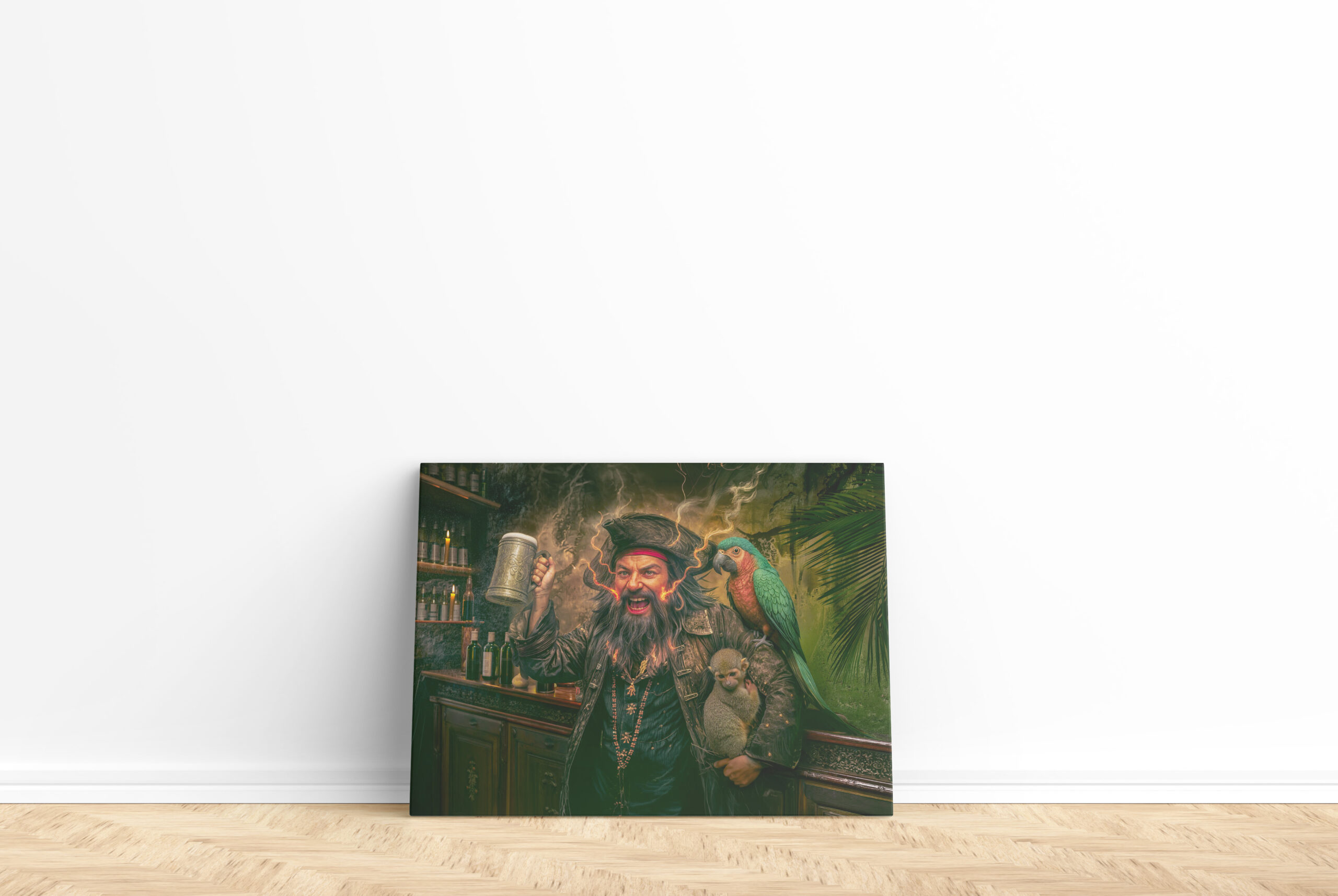raxxa Canva: Blackbeard Pirate Tavern Portrait – Image 2