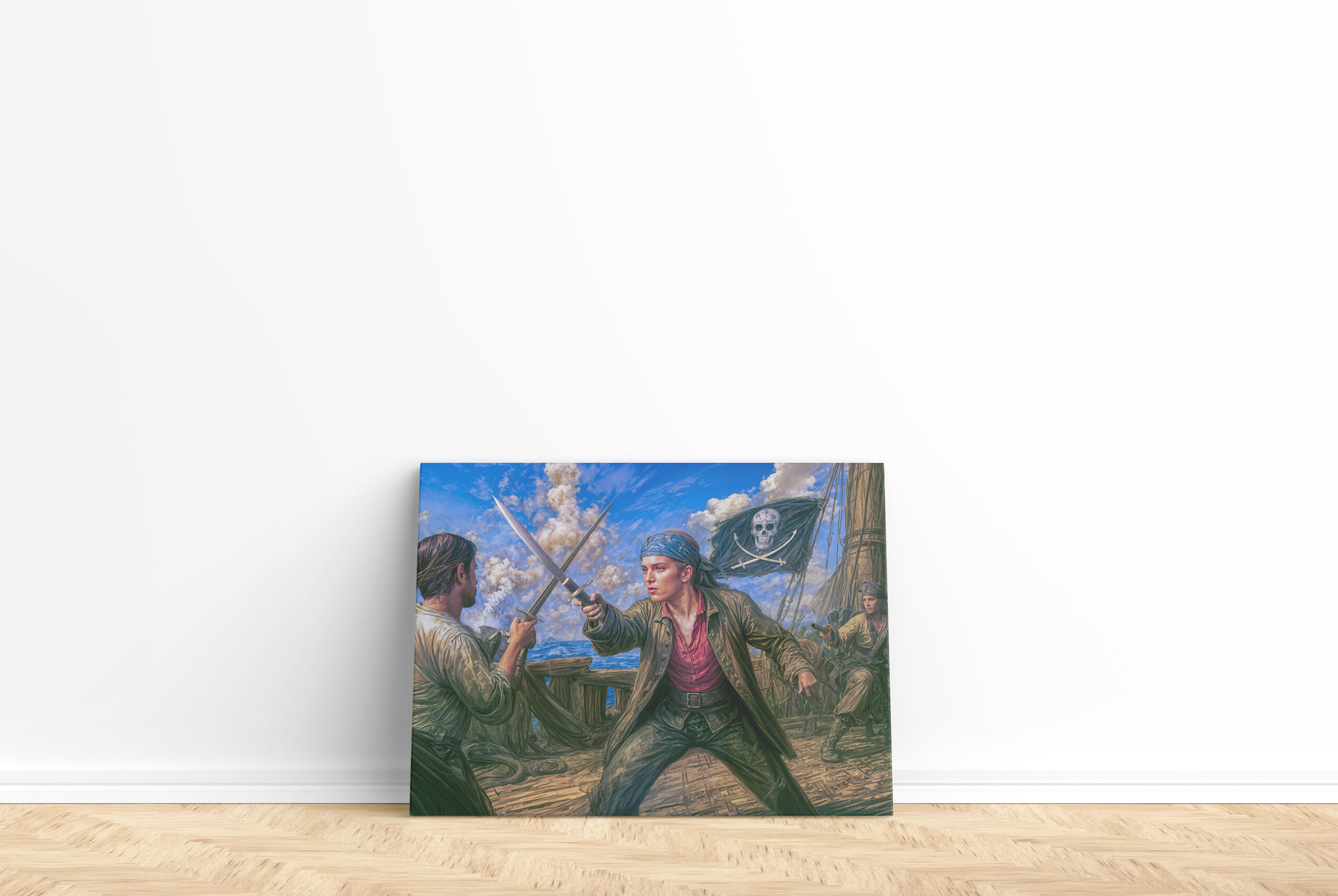 raxxa Canva: Mary Read Historic Pirate Portrait - immagine 2