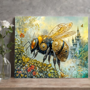 raxxa Canva: Steampunk blossom bee