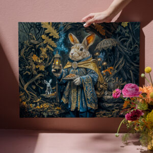 raxxa Canva: Enchanted root bunny