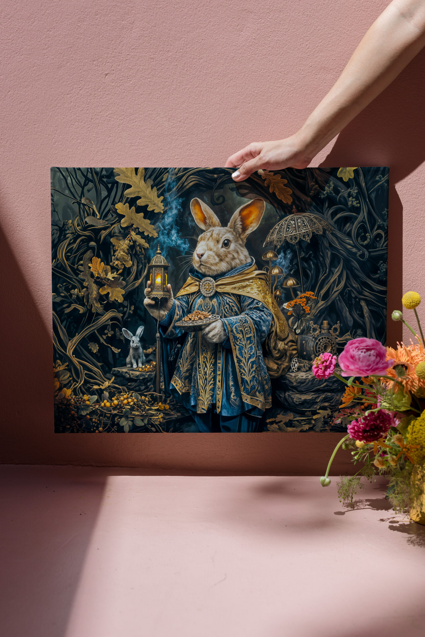 raxxa Canva: Enchanted root bunny