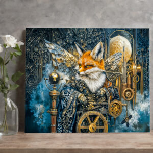 raxxa Canva: Steampunk fog fox
