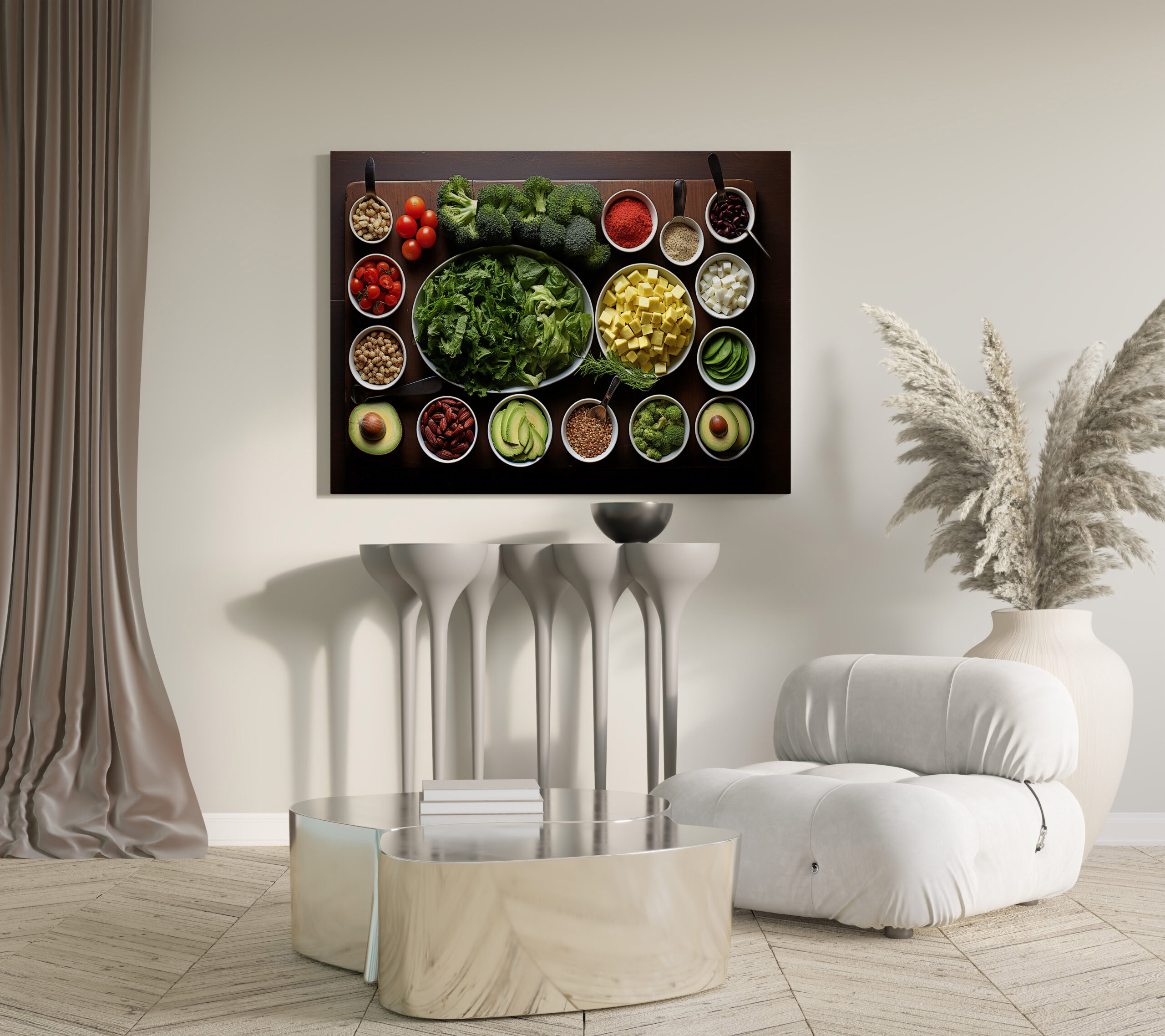raxxa Canva: Arrangement mit Gemüse - immagine 3