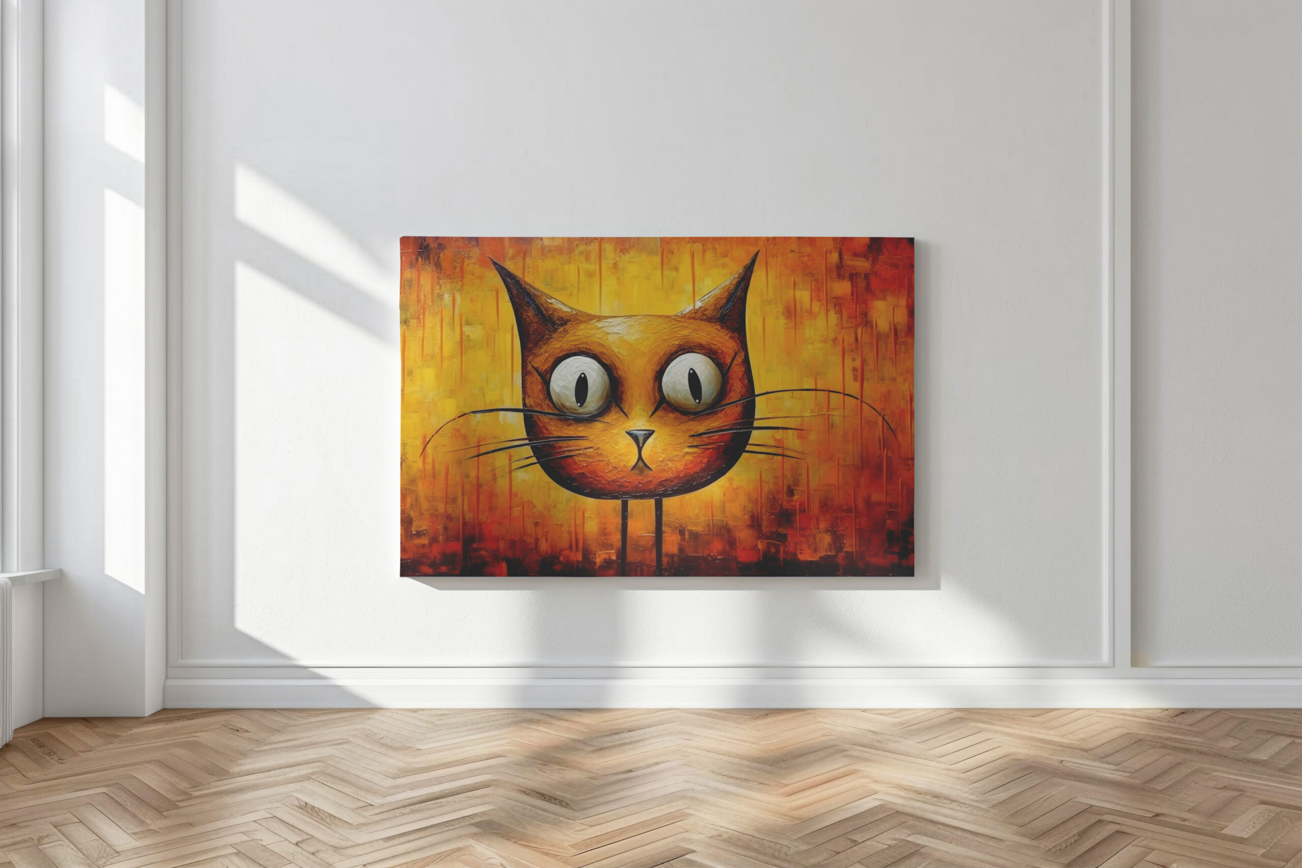 raxxa Canva: Absurde Katzenkunst Im Stil von Salvador Dali - Image 3