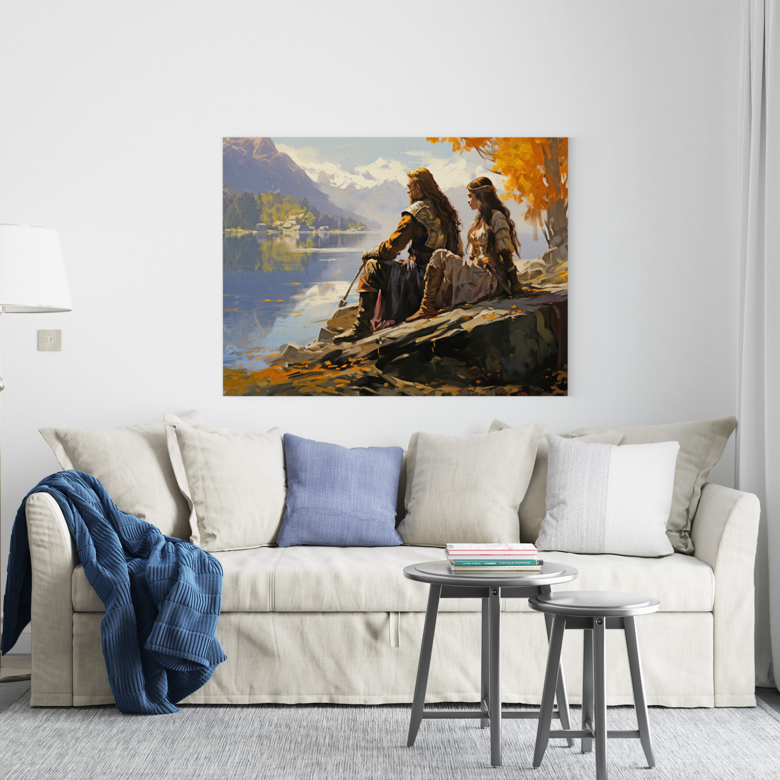raxxa Canva: Nordischer Mann und junge Frau