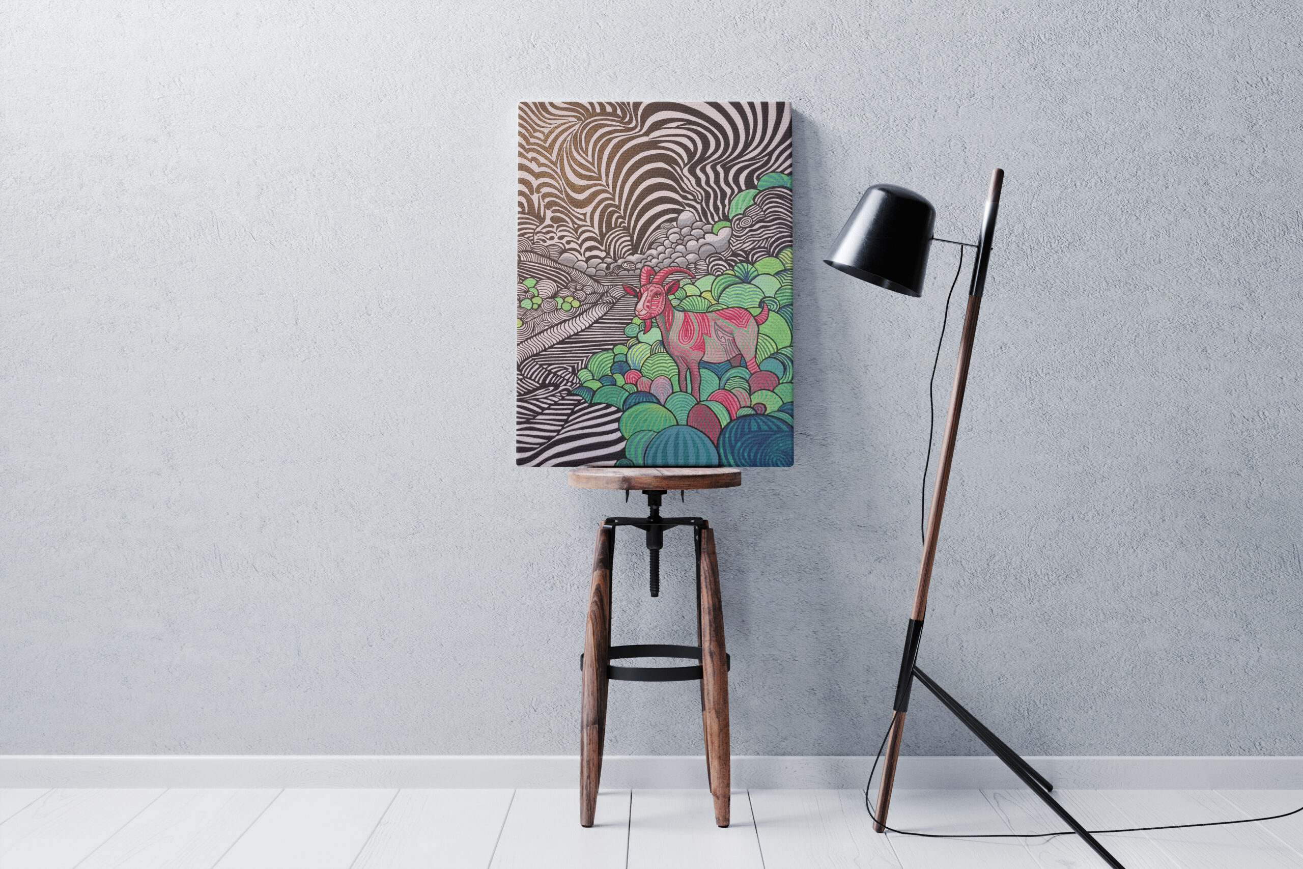raxxa Canva: Zwischen Farn und Flut - Imagen 2