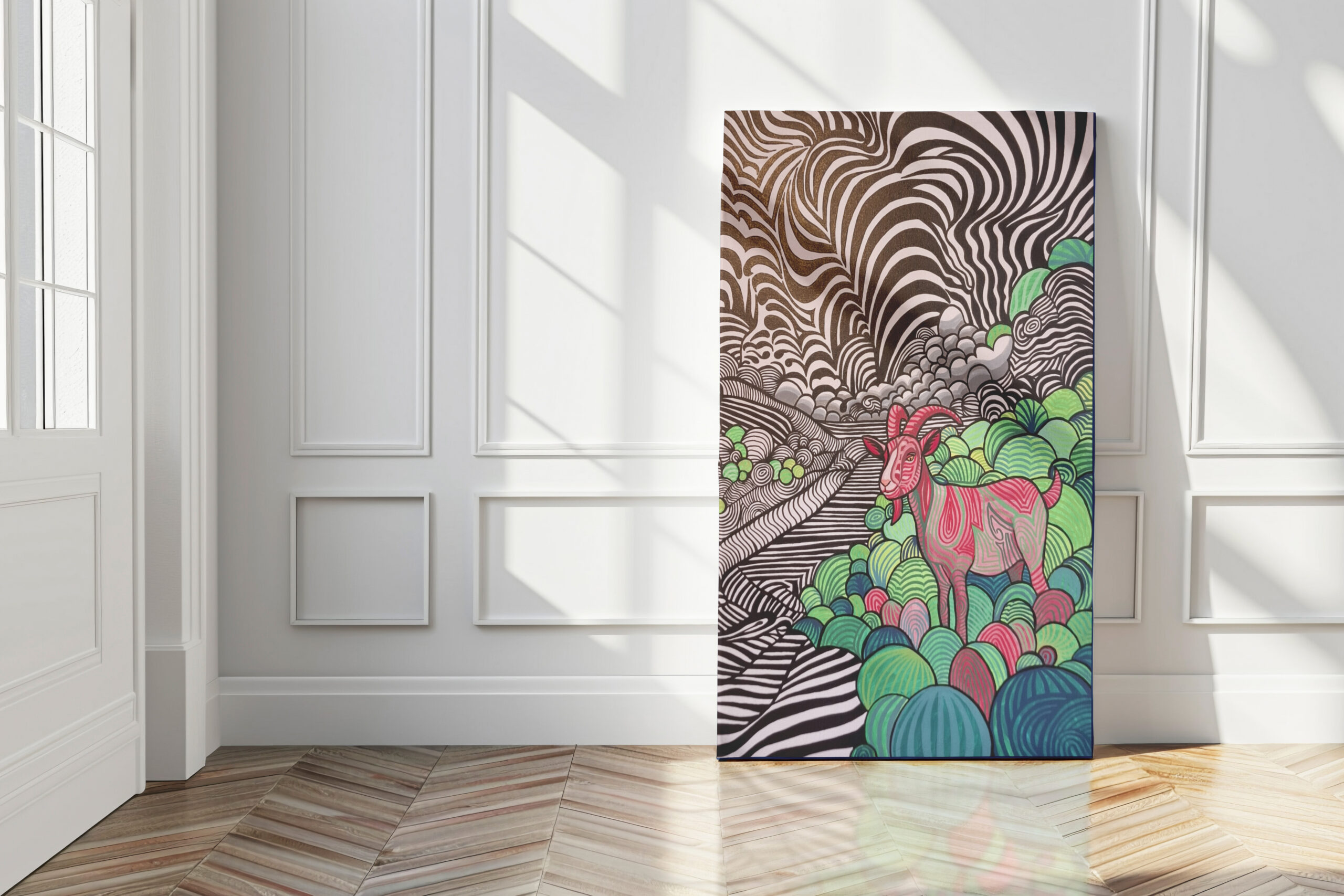 raxxa Canva: Zwischen Farn und Flut - Imagen 3