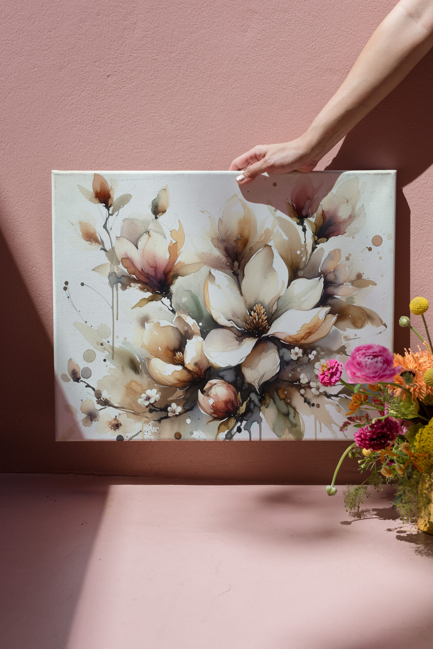 raxxa Canva: Elegant Magnolia Bloom - immagine 3