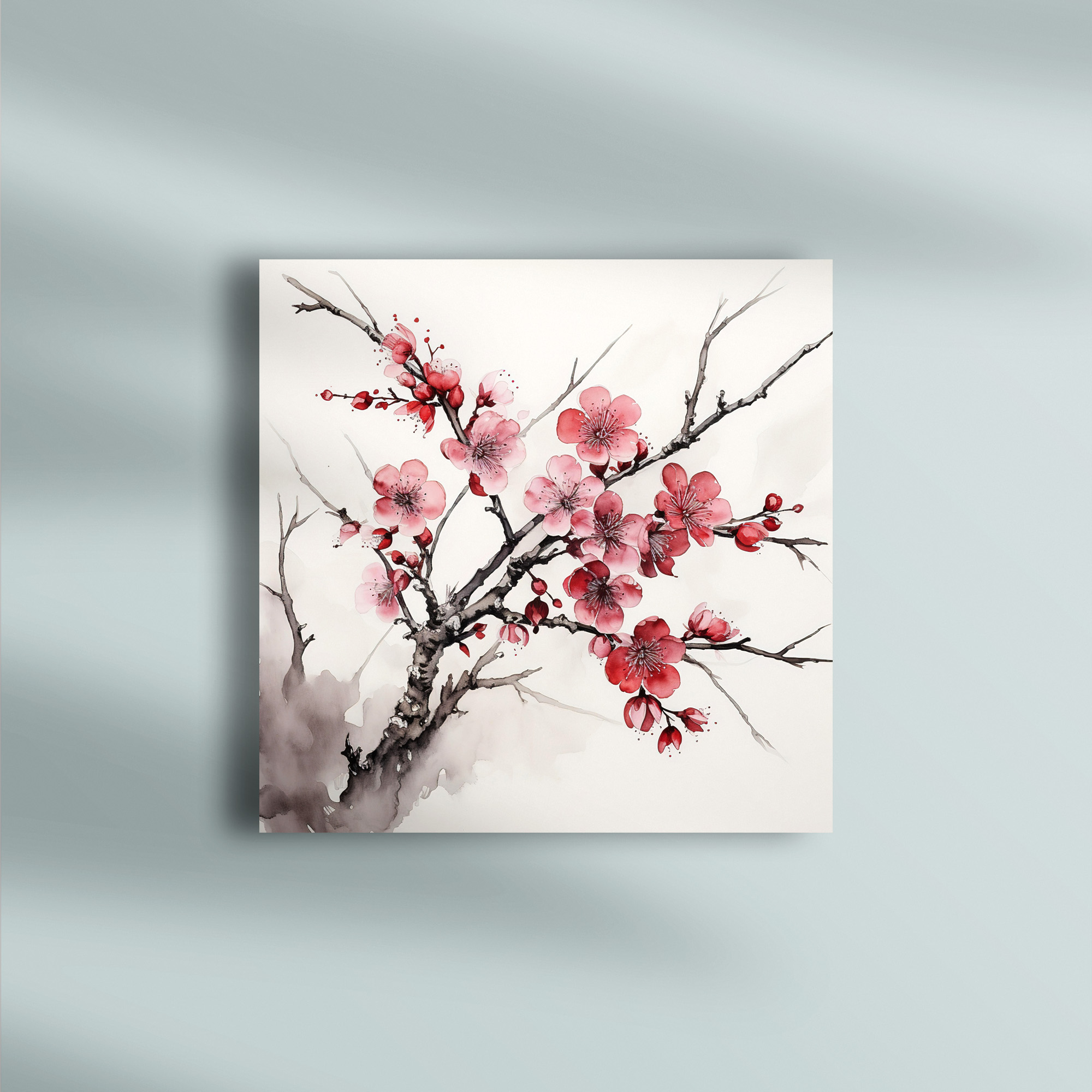 raxxa Canva: Pink Cherry Blossom Branch – Bild 3