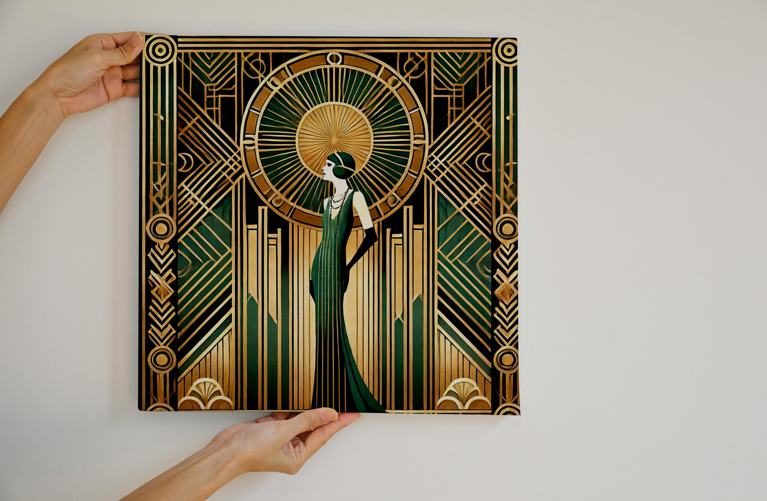 raxxa Canva: Opulent Elegance A Tribute to Art Deco - Image 3