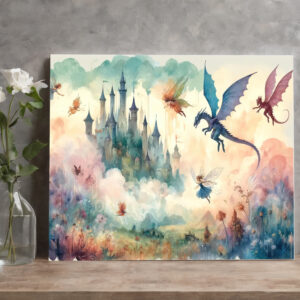 raxxa Canva: Enchanted Castle and Fairies