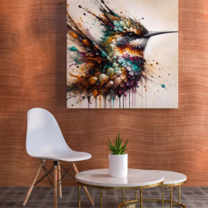 raxxa Canva: Powerful Hummingbird