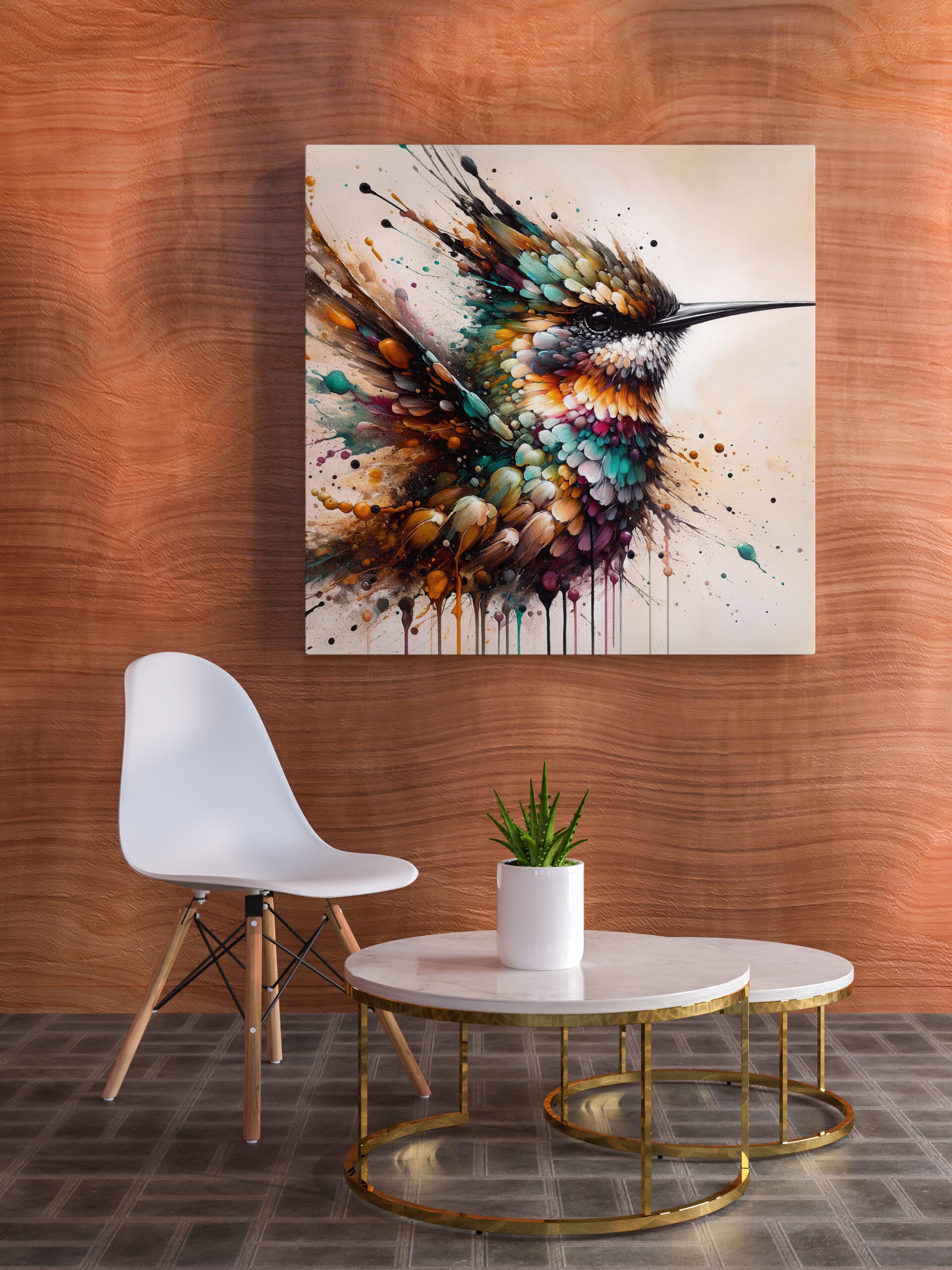 raxxa Canva: Powerful Hummingbird