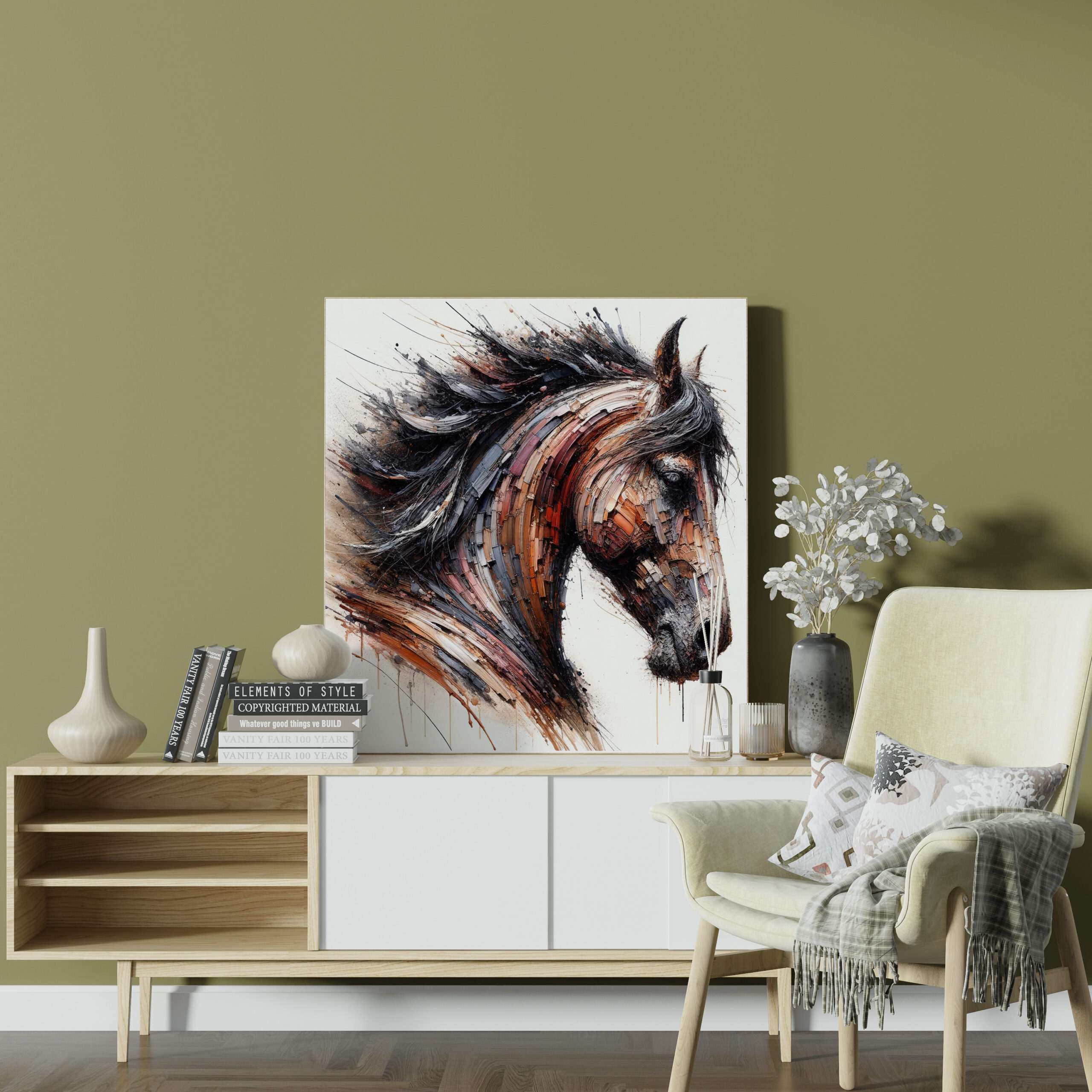 raxxa Canva: Powerful Horse – Bild 2