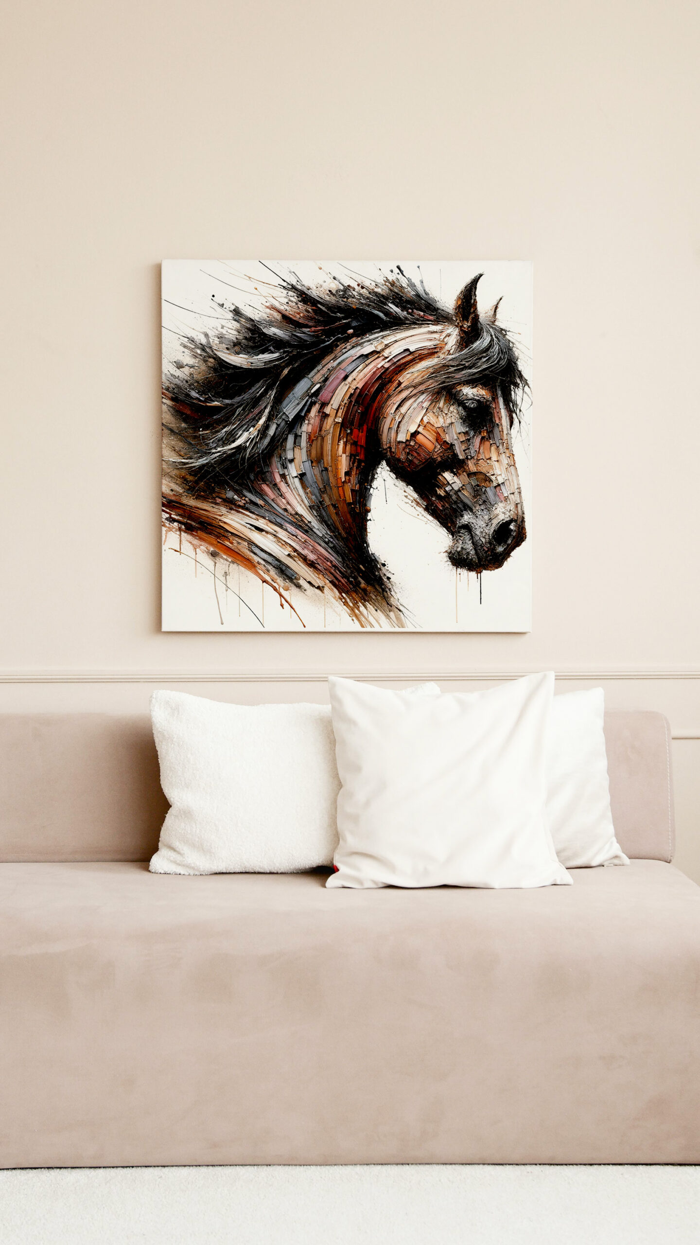 raxxa Canva: Powerful Horse