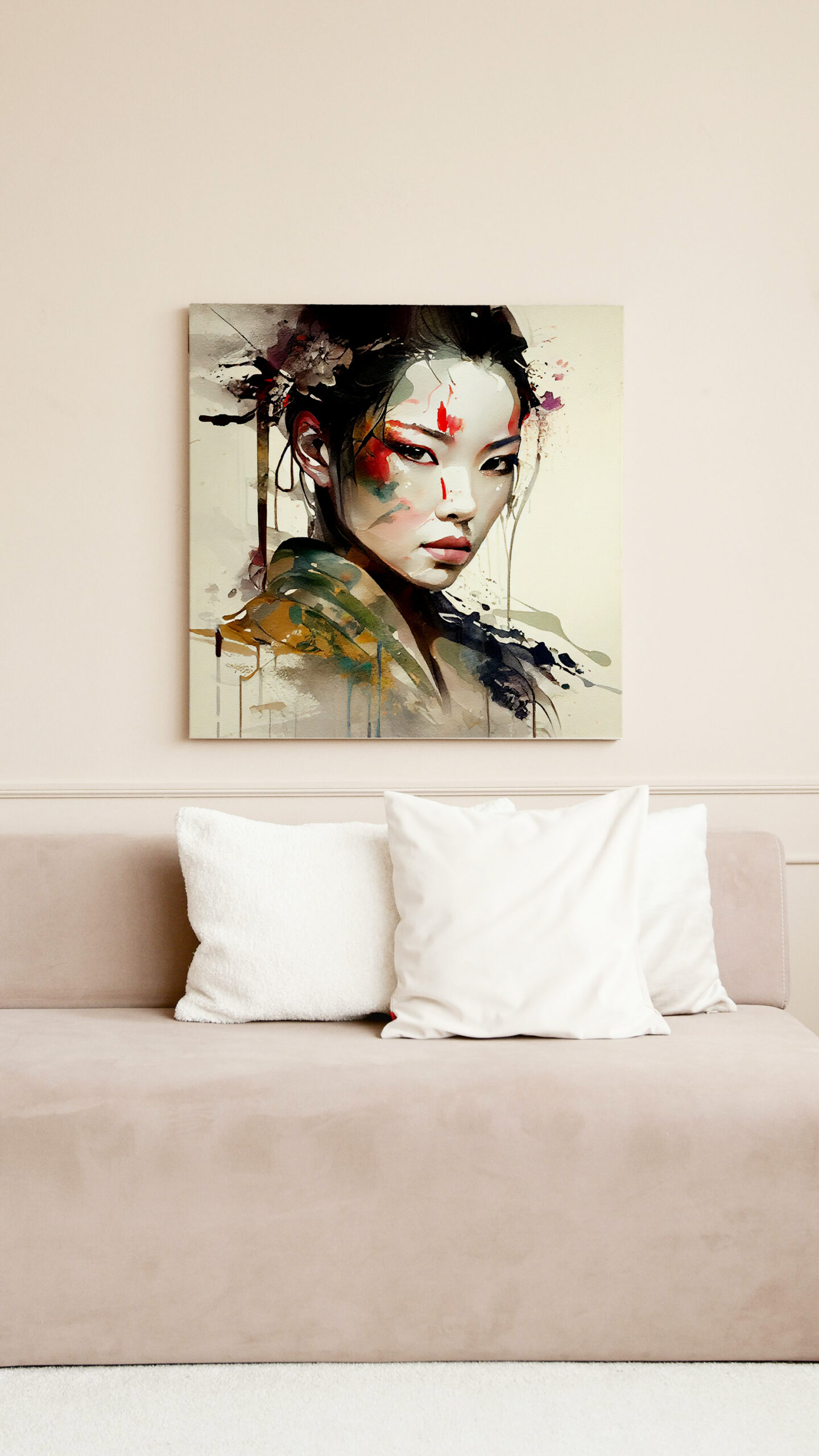 raxxa Canva: Warrior Geisha Portrait – Bild 2