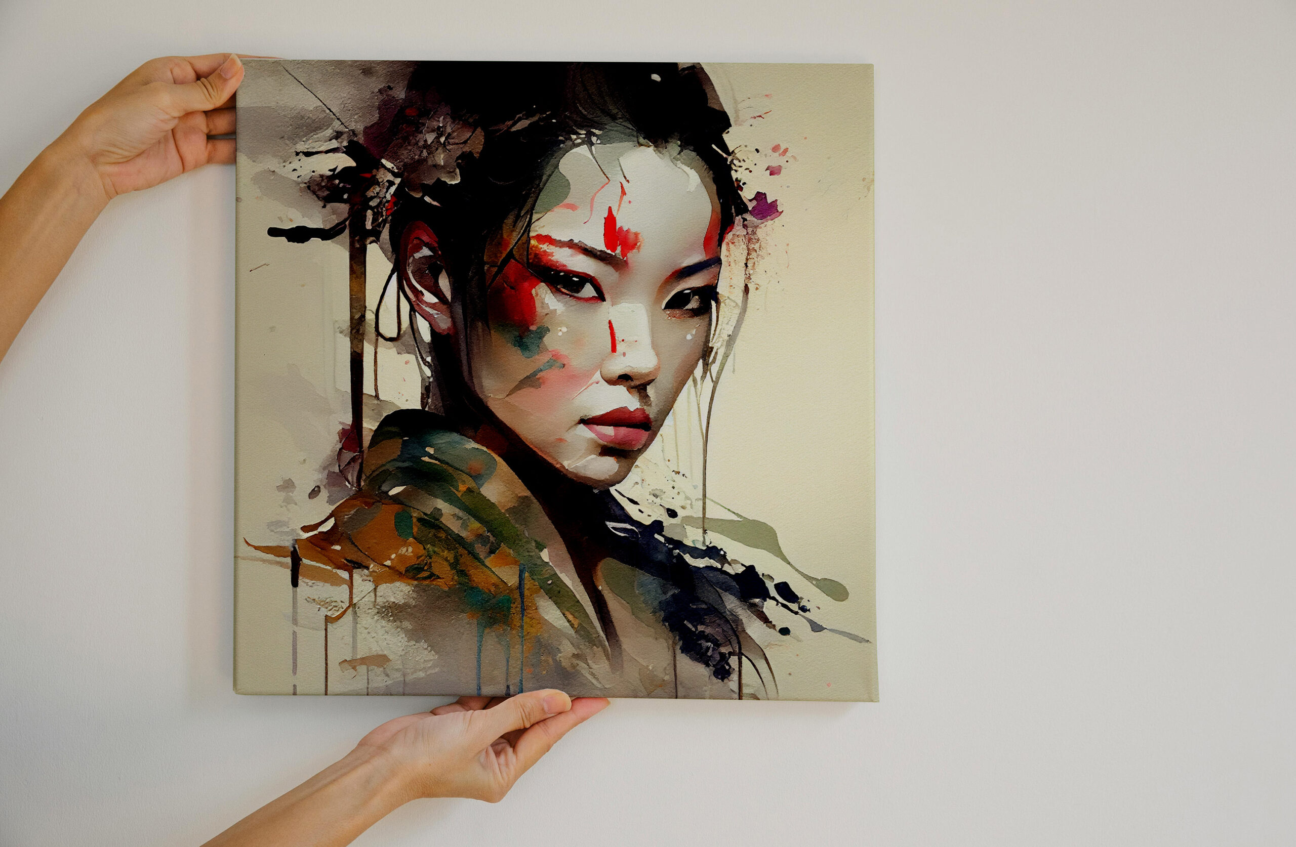 raxxa Canva: Warrior Geisha Portrait – Bild 3